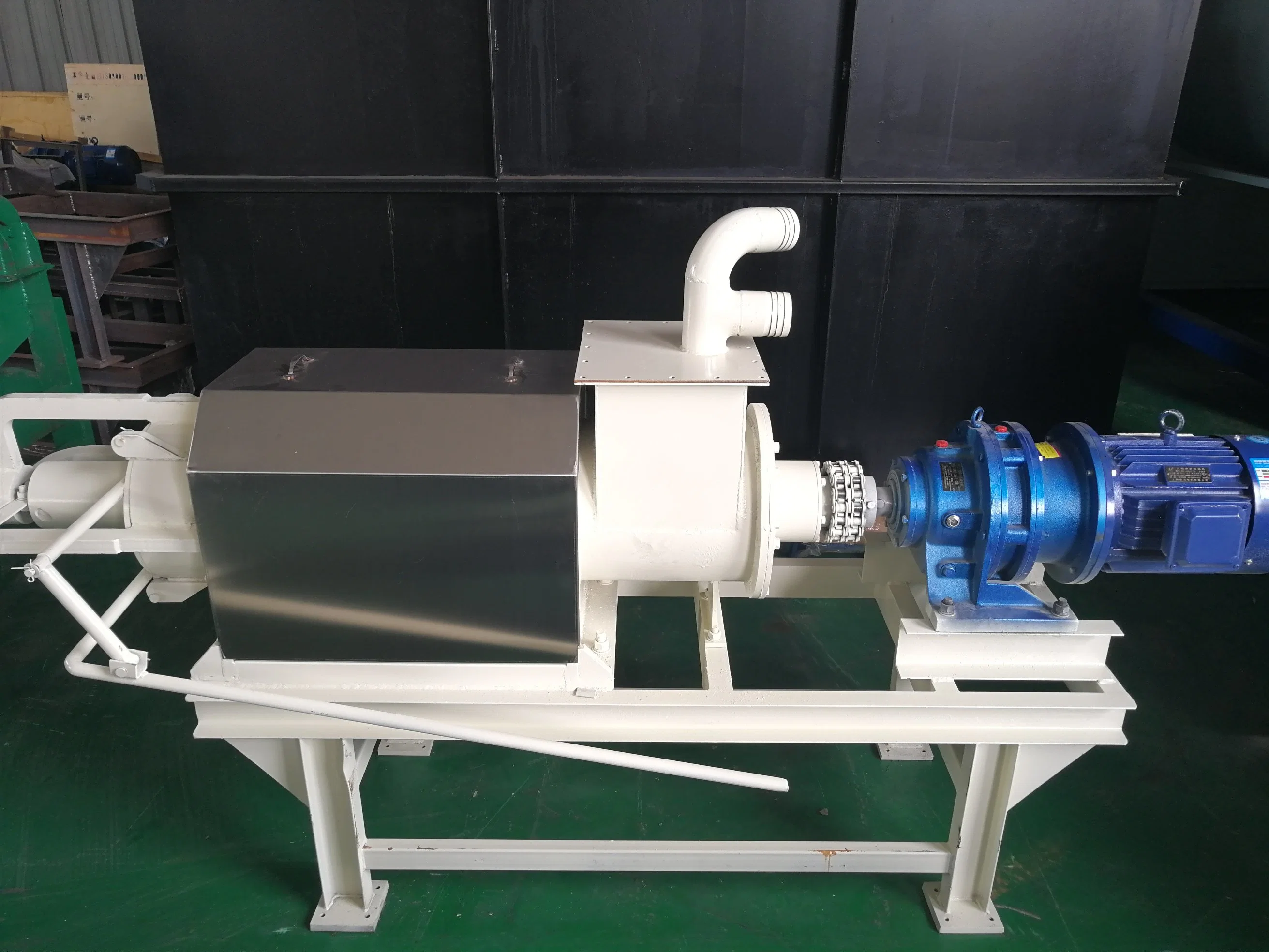 3% Discount Cow Dung Dewatering Machine with CE/Pig Chicken Dy180 Manure Dewater Solid Liquid Separator Drying Machine