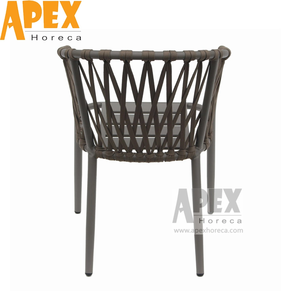 Modern Home Hotel Outdoor Chair Terrace Dining Room Garden Portable Rattan Outdoor Furniture