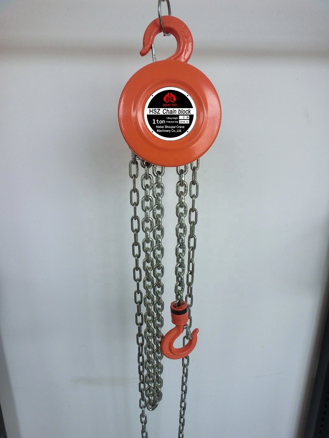 5 Ton Manual Chain Pully Block with G80 Chain