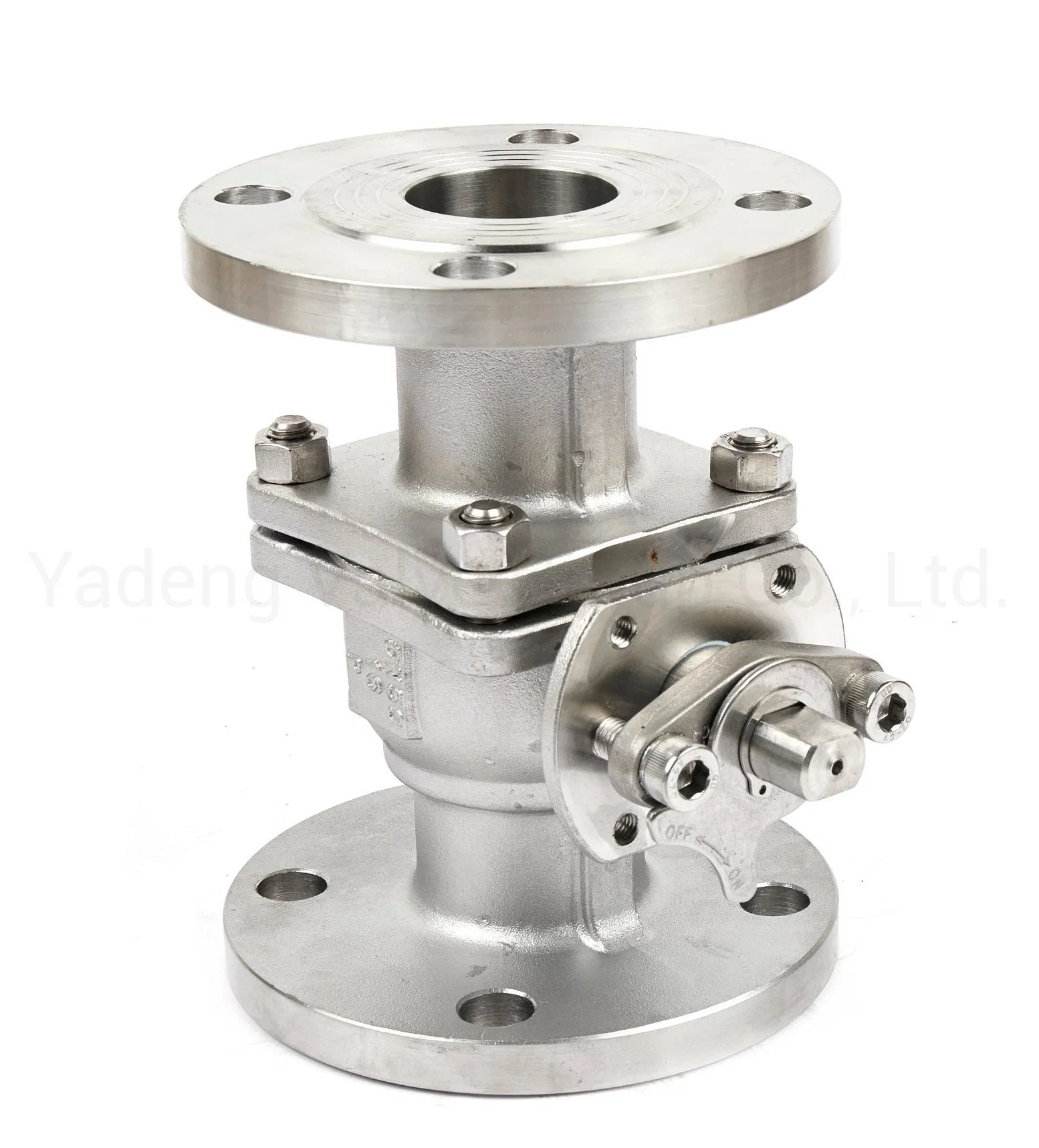 Blow-out Proof Stem Design Hydraulic Regulator Stainless Steel Flanged Connection Ball Valves