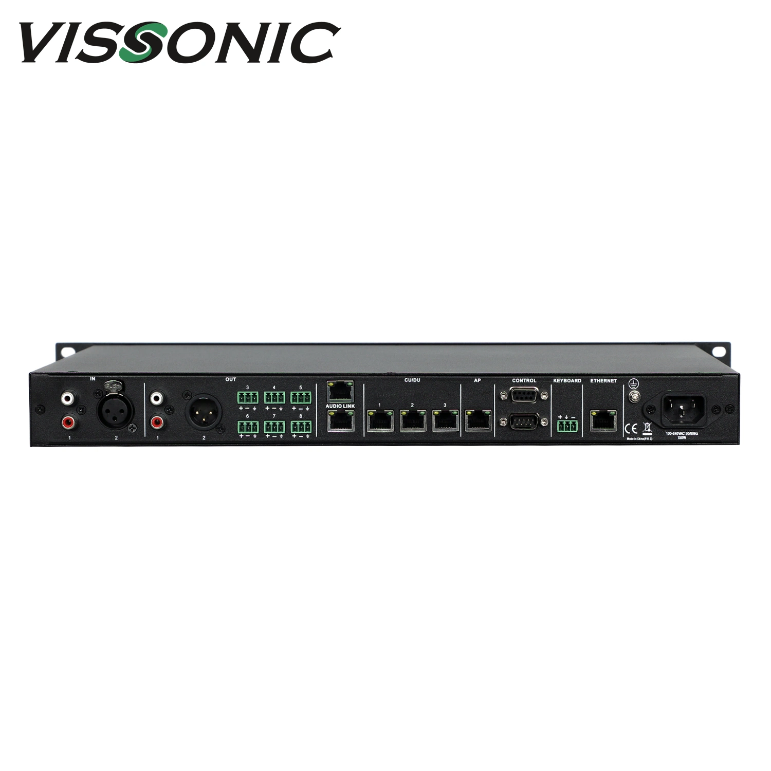 Vissonic Full Digital Networked DSP Array Conference Microphone Conference Processor