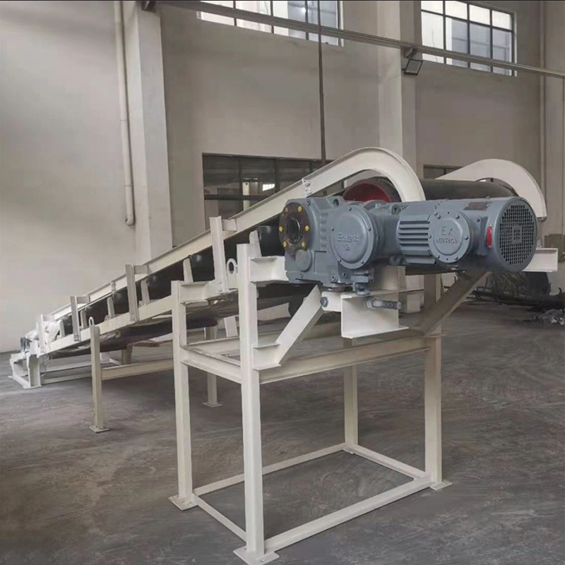 Heavy Duty Rubber Belt Conveyor System for Mine Coal Stone Plant