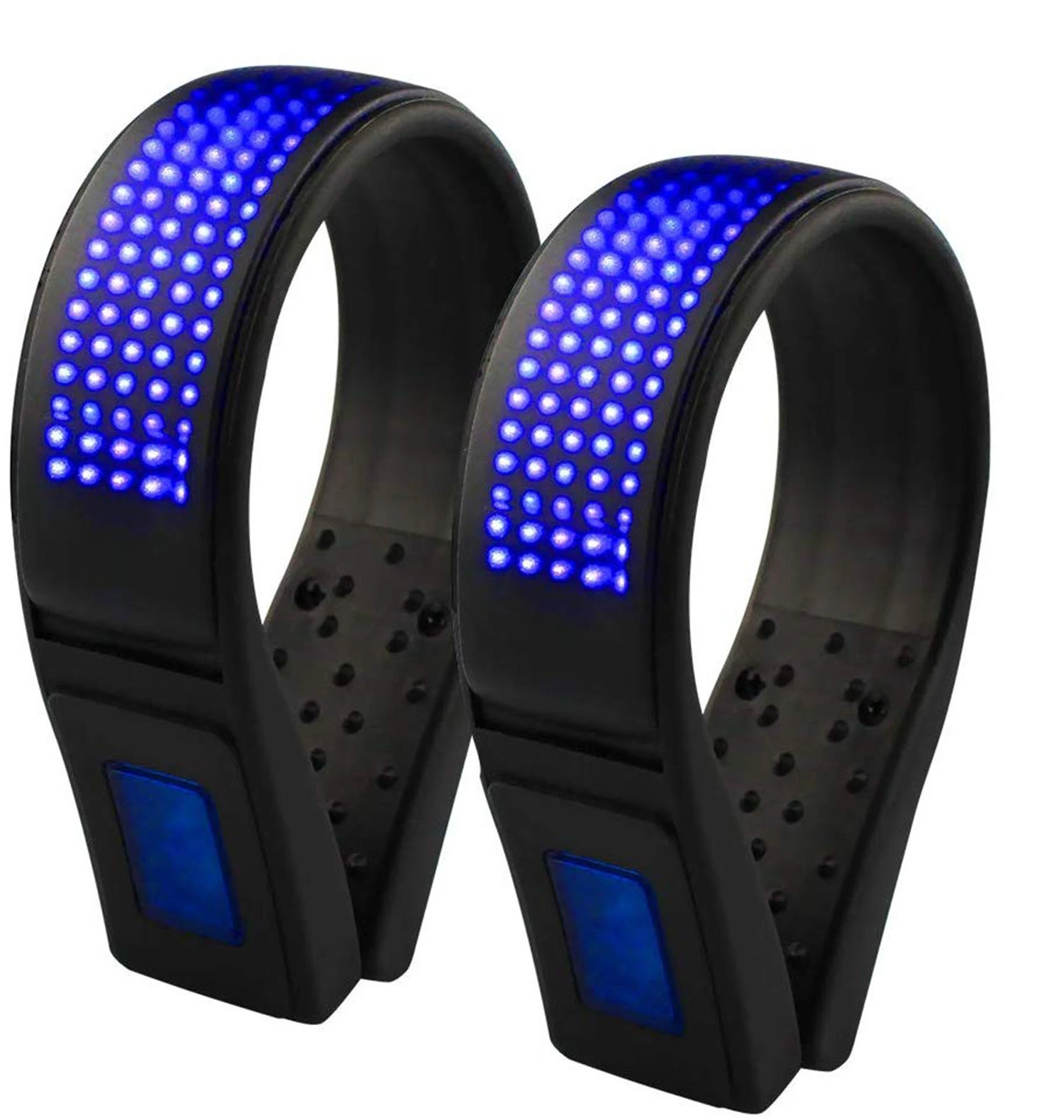 Zapatos LED Clip Lights carga USB para el equipo de running nocturno