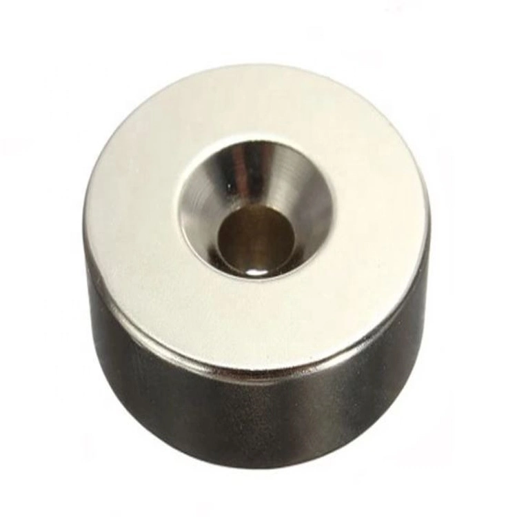 Super Strong Rare Earth Magnet Permanent Neodymium Magnet with Countersunk From Factory