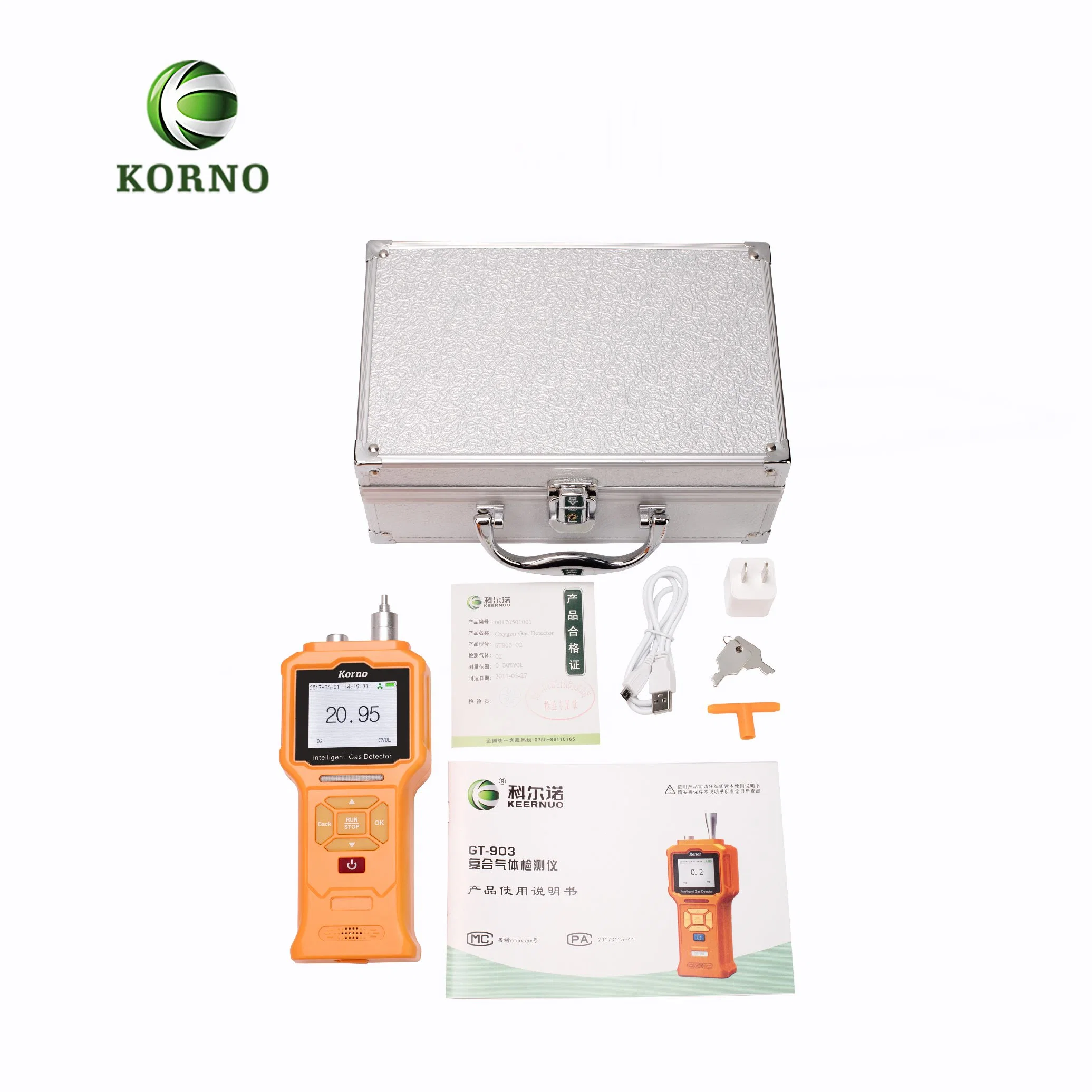 Formaldehyd-Alarm für die Überwachung der Luftqualität im Auto (CH2O)