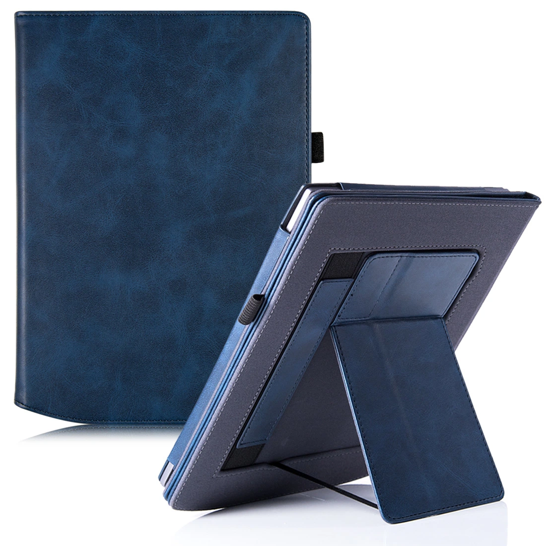 Suporte duplo para Pocketbook Inkpad X PU luva protetora de couro de suspensão automática da tampa