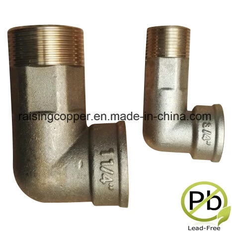 Forged Brass Elbow and Coupling for Water Meter