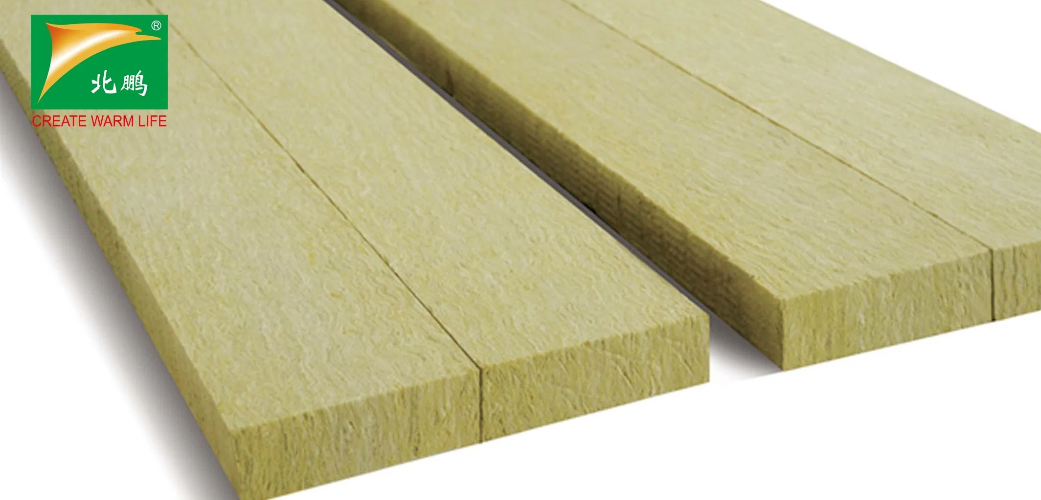 Beipeng Wholesale Insulation Mineral Wool Panel 100mm Fire Rated Rock Wool