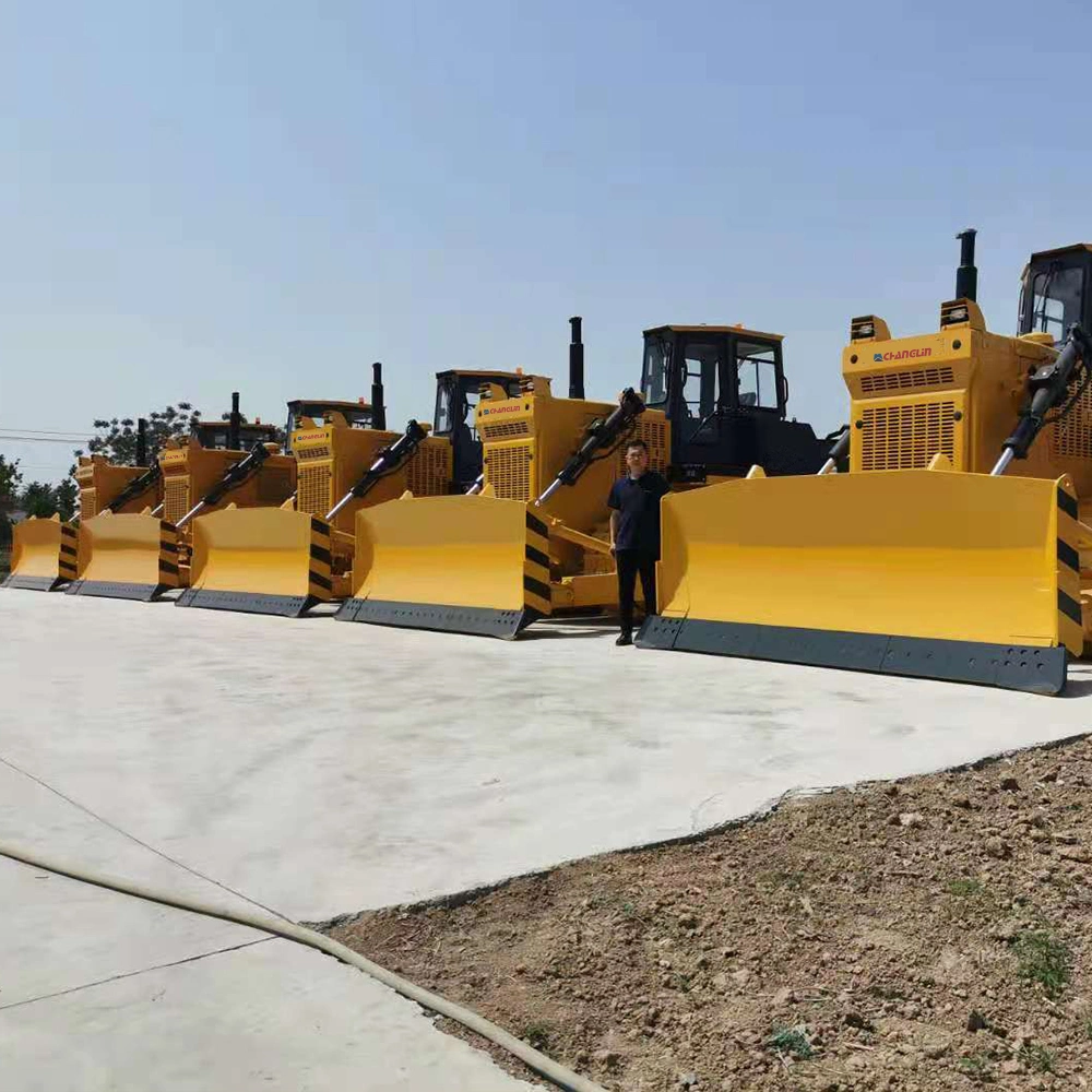 Trator de rastos de alta resistência Changlin de 320 HP/360 HP com bulldozer de rastos grande Para Earthmoving