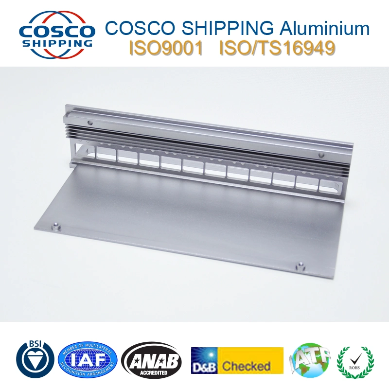 Competitive Aluminum Profile for Heat Sink with Clear Anodizing