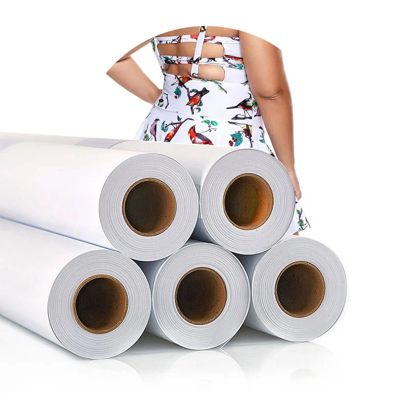 24" Fast Dry Heat Transfer Sublimation Paper for Epson F570 Printer Digital Printing Paper Sublimation Roll