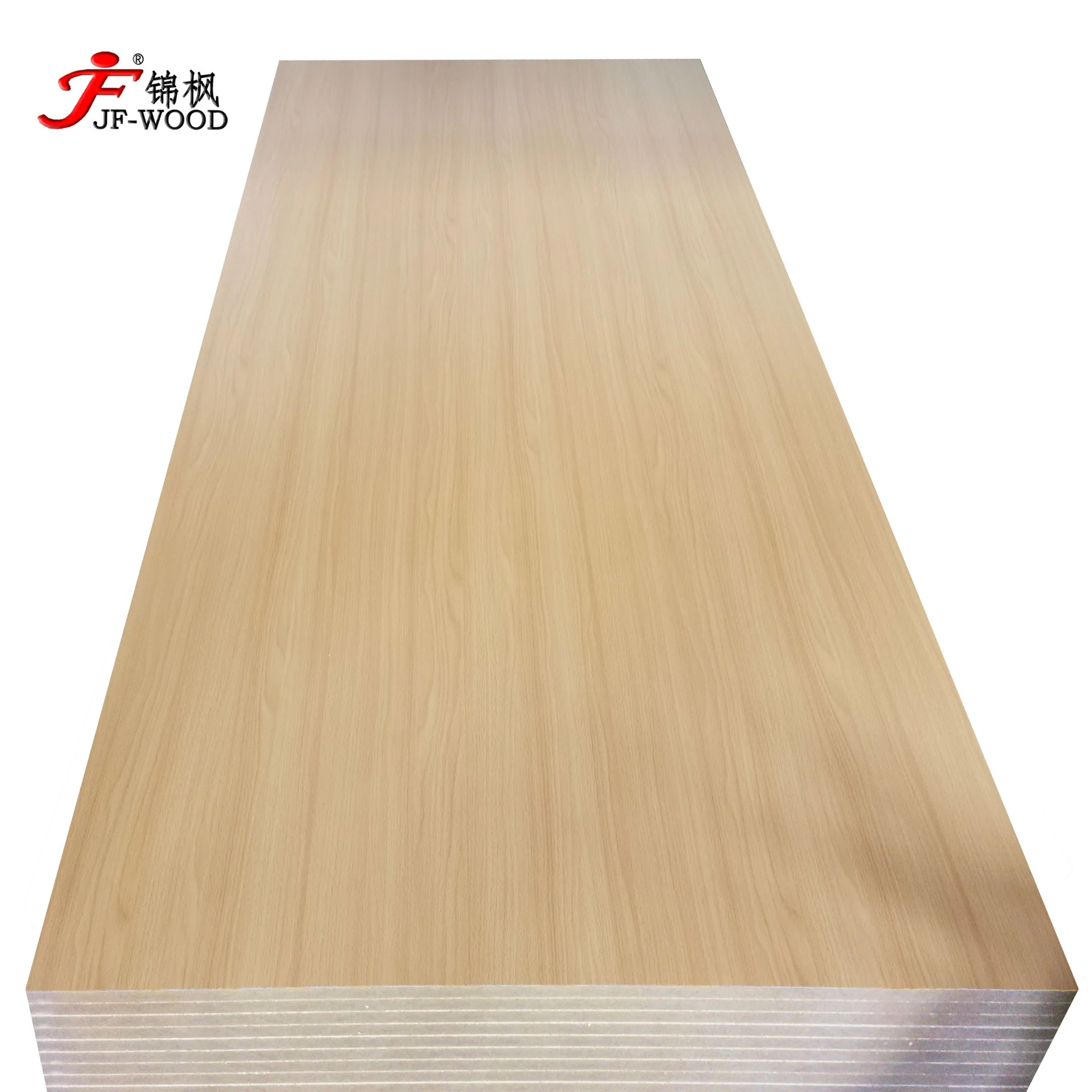 El color de grano de madera MDF, Buen Material para muebles.