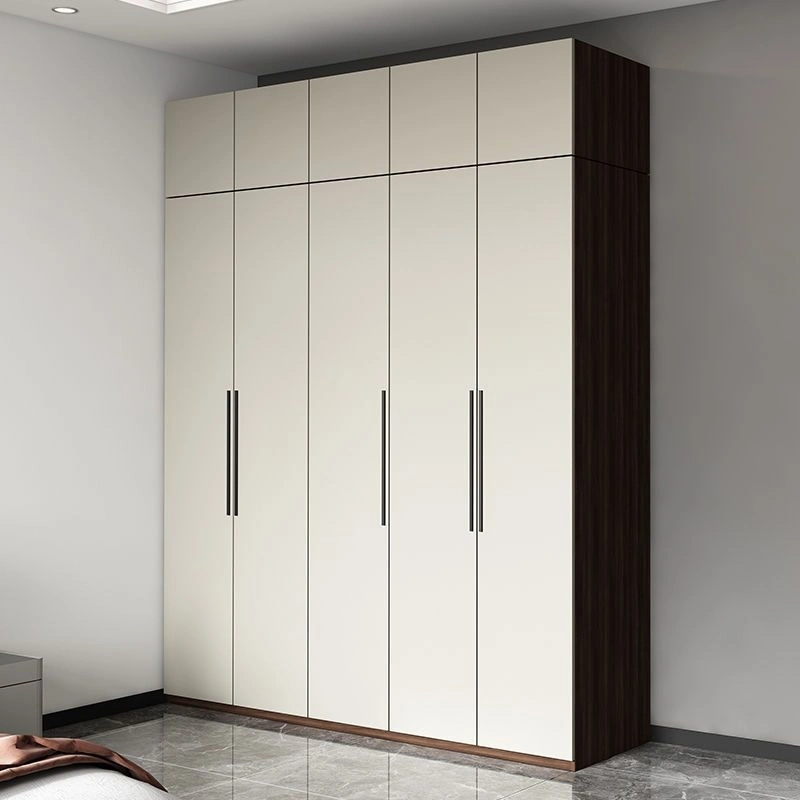 2023 Bedroom Wardrobe Home Furniture Wooden Wardrobe Cabinet Open-Door Wardrobe Modern