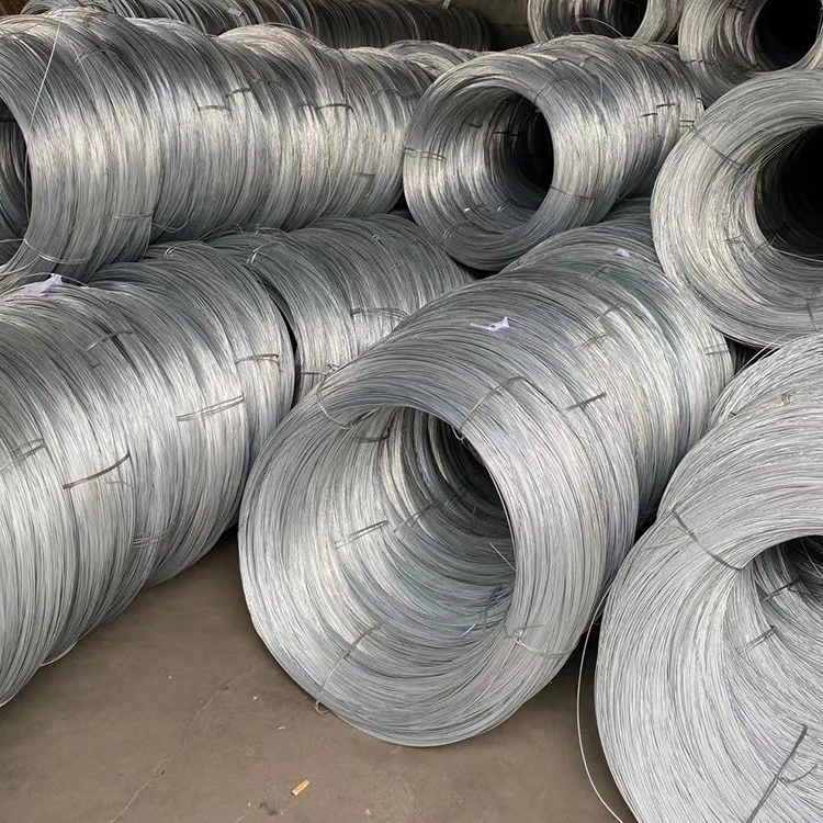 Commercial 0.8mm 1.6mm 1.8mm 2.0mm Galvanized Steel Welded Curved Fence Gi Wire Zinc Coated Wire Rods