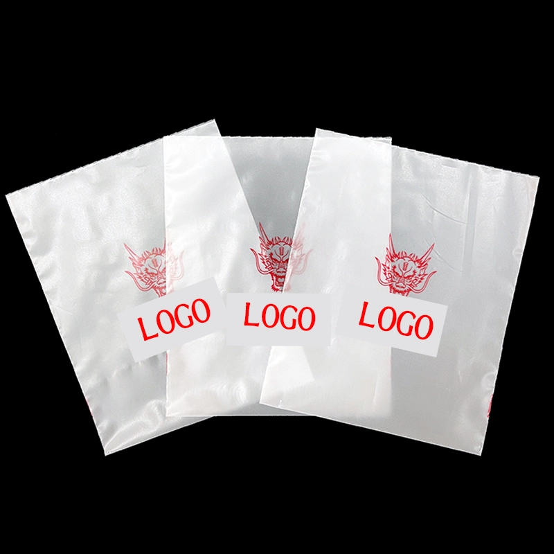 Translucent Frosted Flat Pocket Soft Material Plastic Packaging Bag