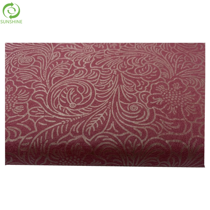 Hot Selling New Design Embossed PP Spunbond Nonwoven Printed Fabric for Decorative Flower Wrapping Decoration