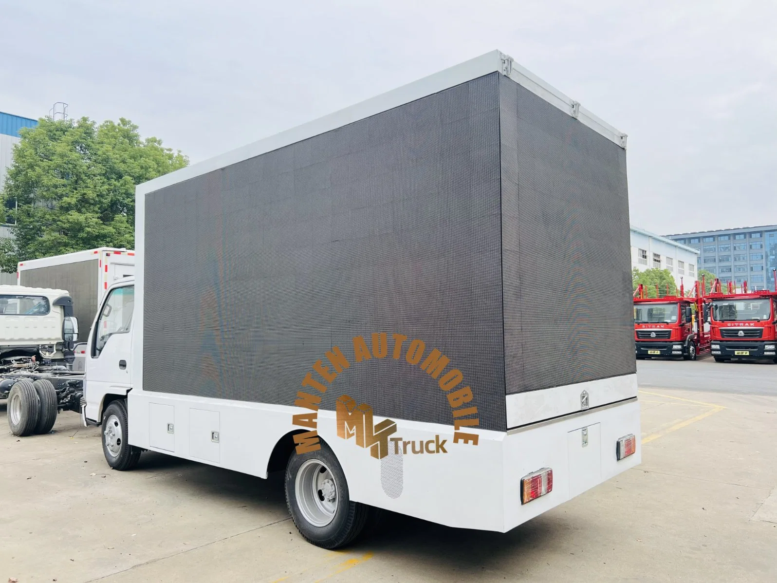 LED Display Screen Isuzu Npr P4 P5 P6 Video Wall for Outdoor Advertising Truck