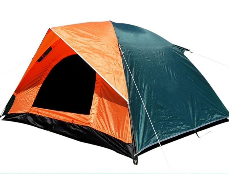 2 personas plegable de la tienda de camping portátil de aire libre impermeable automático portátil