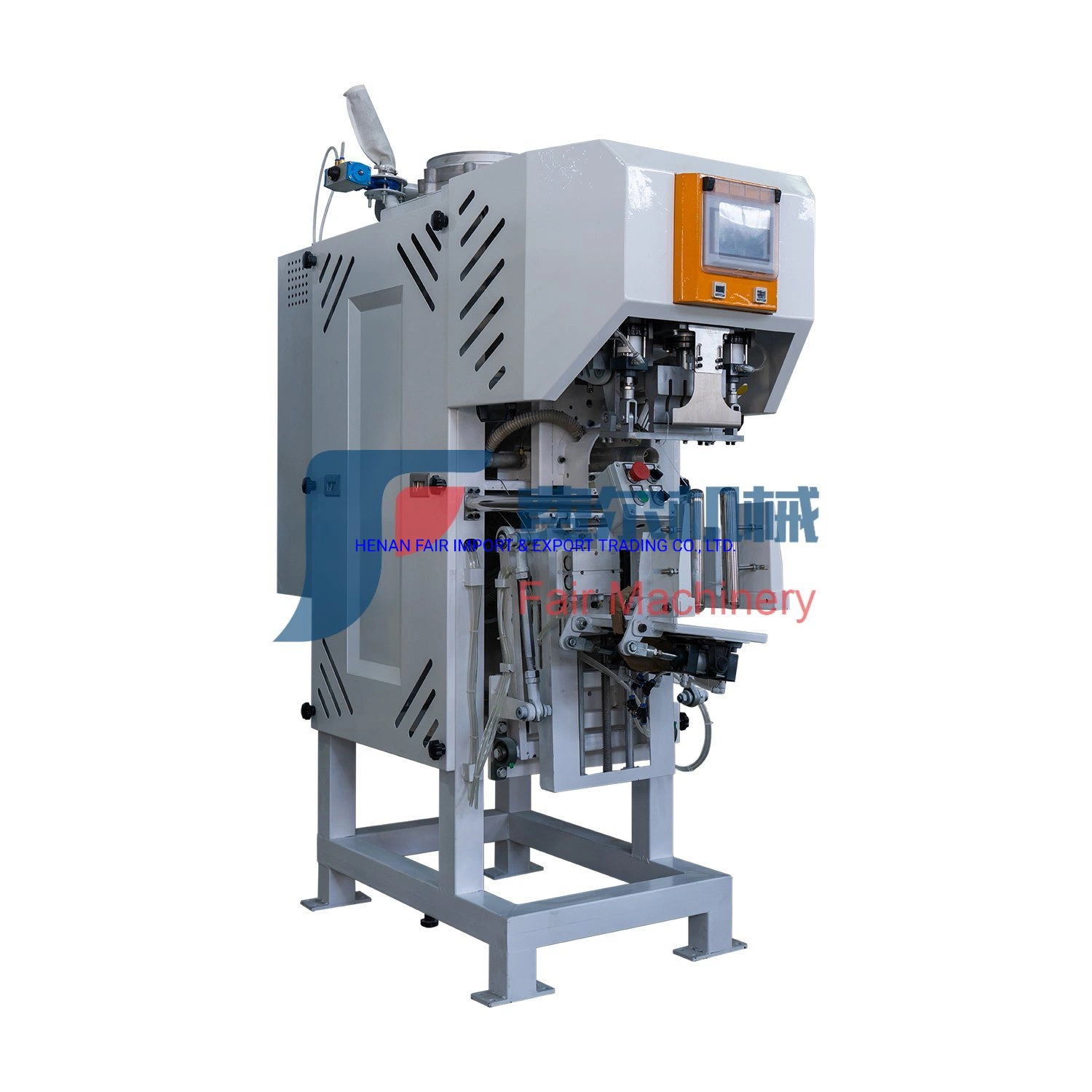 Automatic Valve Bag Air-Blowing Cement Sugar Powder Packing Machine for Vertica Weighting Packaging 5-50kg