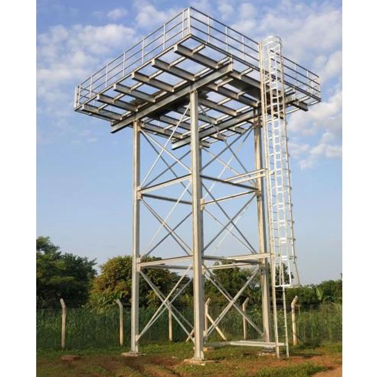 Galvanized Steel Water Tank Support Tower/Steel Tank Pillar and Beam