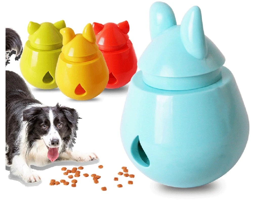 Food Leaking Toy Pet Tumbler Dog Interactive Puzzle Toy Bite Resistant Iq Training Toy Wbb16326