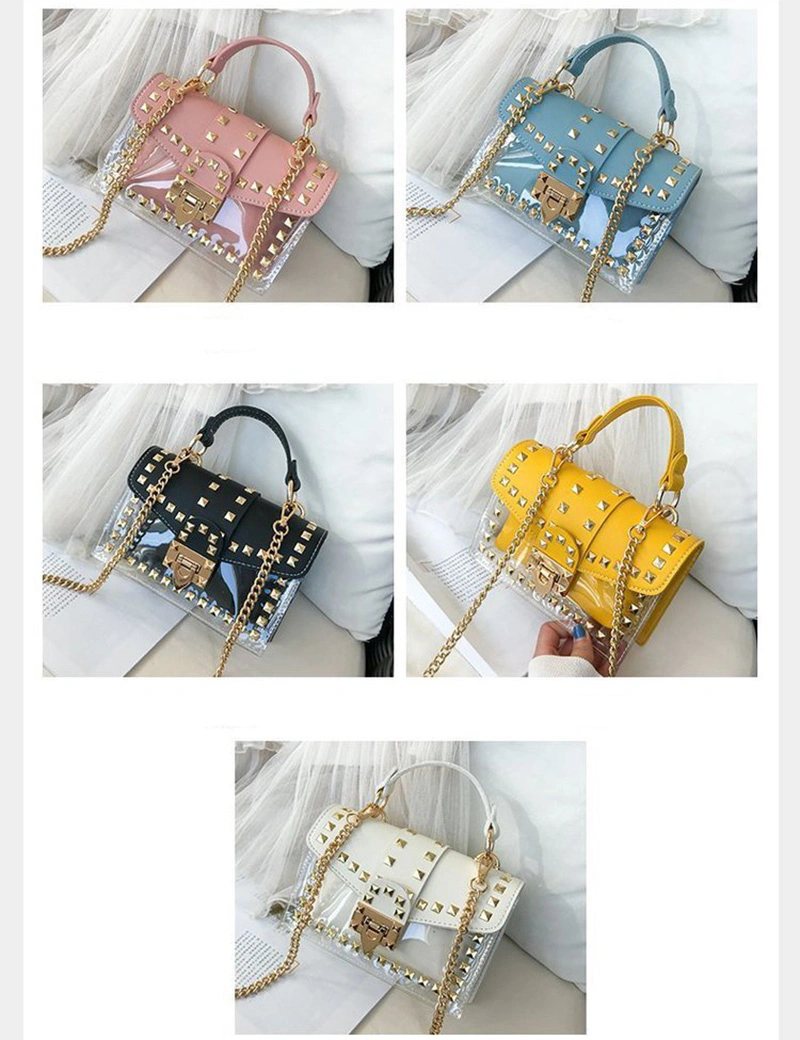 Factory Summer New Fashion PVC Transparent Designer Bag