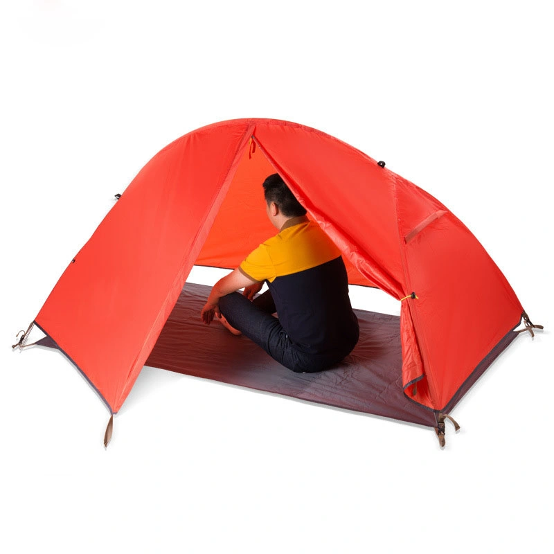 Einzelzelt Outdoor Camping Lazy Camping winddichtes und regenfestes Zelt