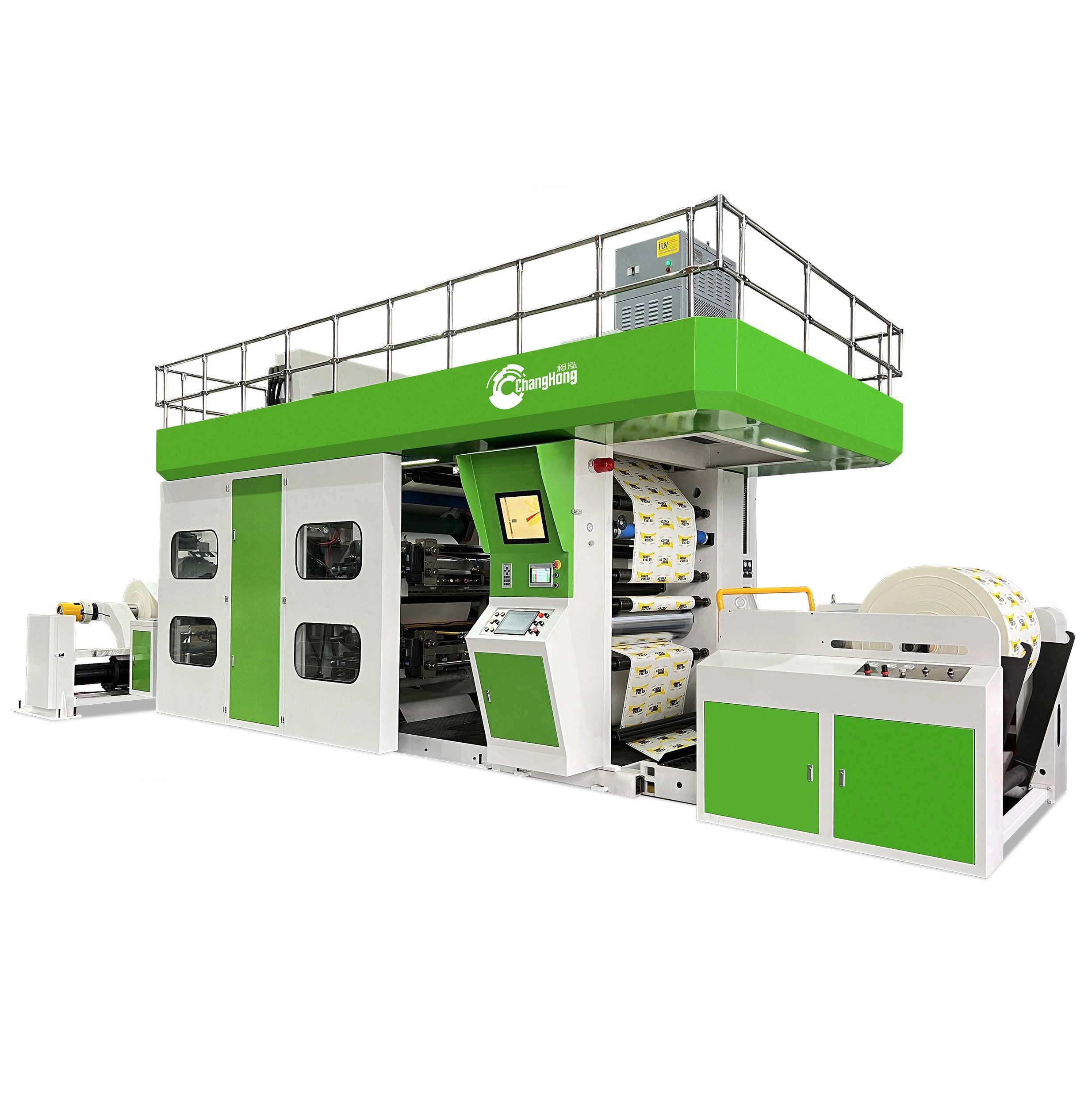 High Speed 6 Colors Paper Cup Flexo Printing Machine with Good Price