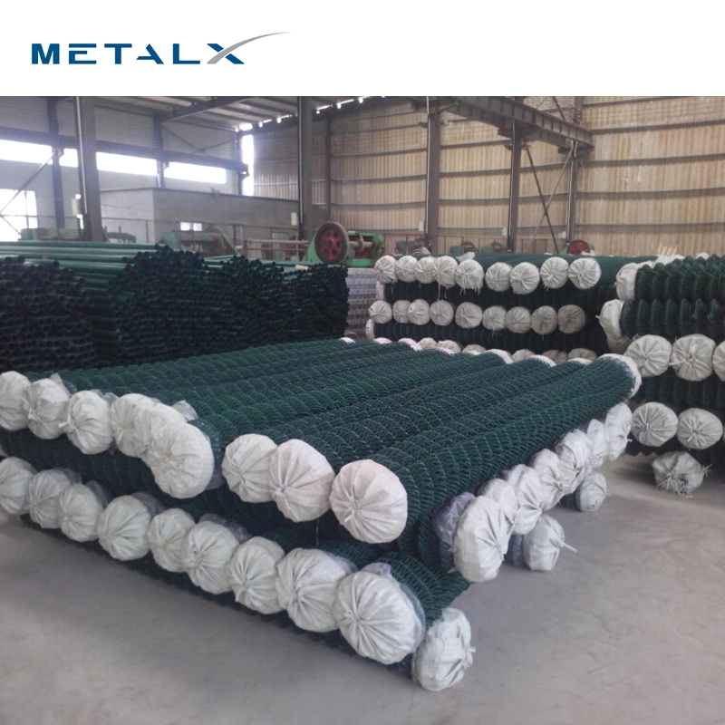 Protective PVC Coated Chain Link Fence Netting 50X50mm China Supplier