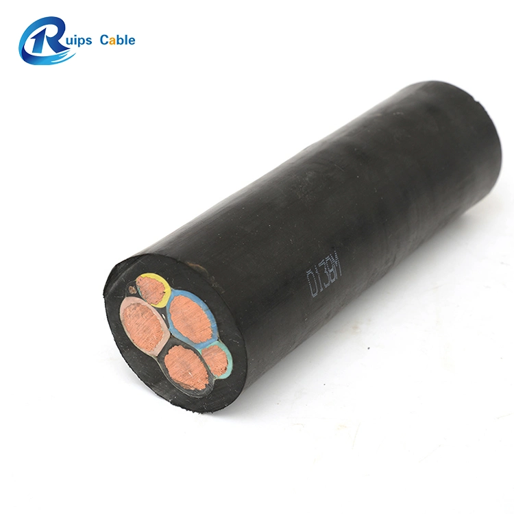 H07rn-F/H05rn-F Copper Conductor Epr Insulated Oil Resistance Flexible Electric Rubber Cable