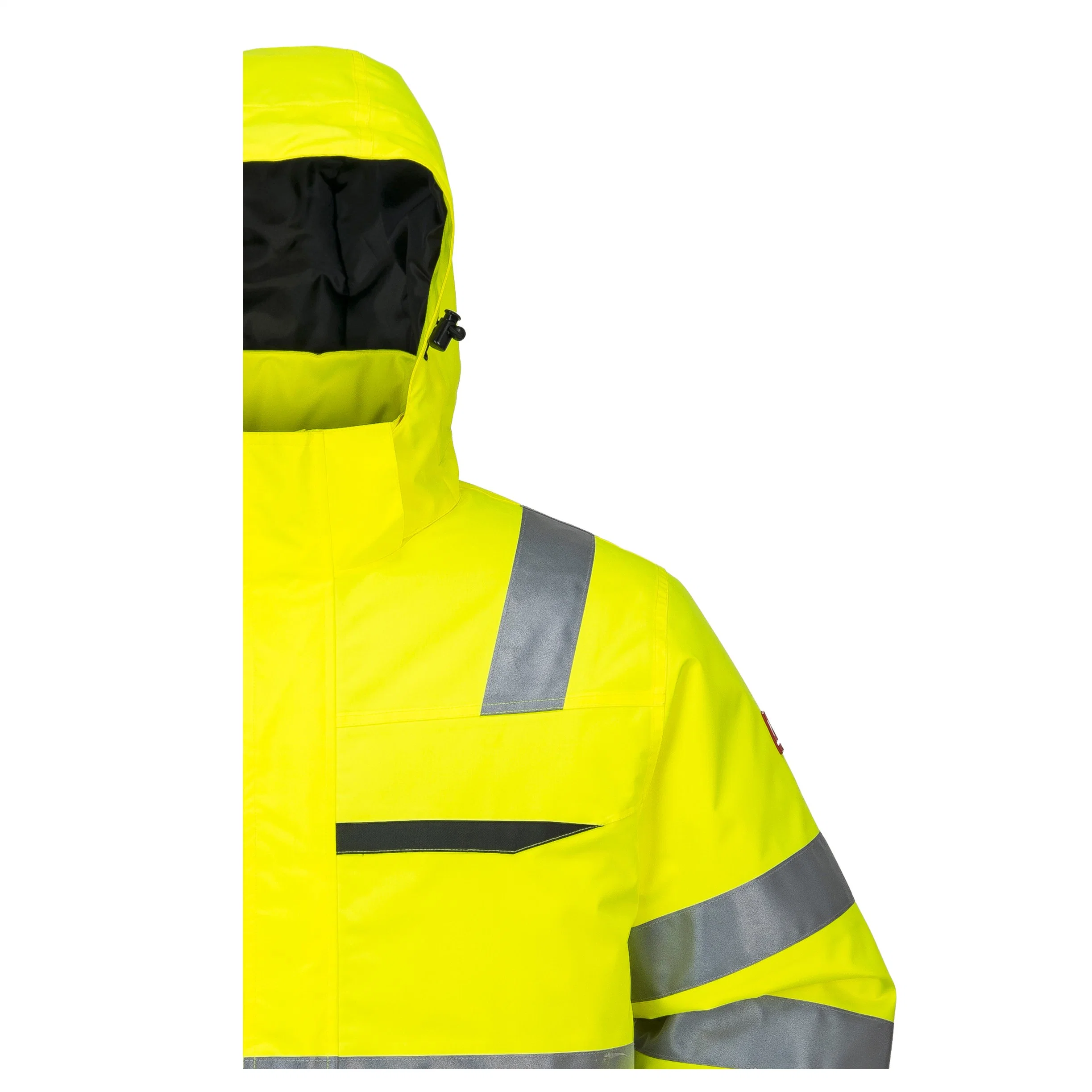 New Design Hi-Vis Safety Waterproof Windproof Jacket Inner Warm High quality/High cost performance  Workwear Jacket