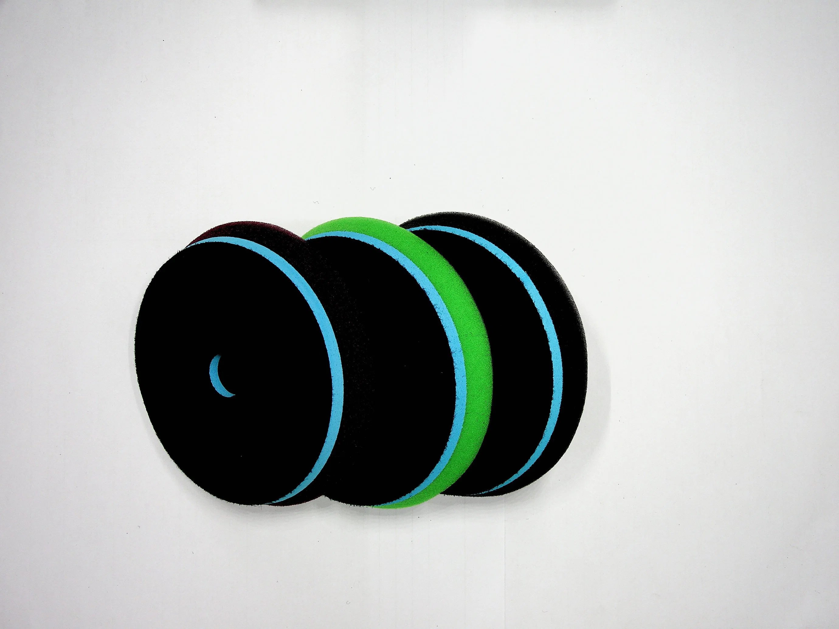 منتجات العناية بسيارات البيع الساخن Green Yo-Yo Shape Tire Dressing الإسفنج الإسفنجي