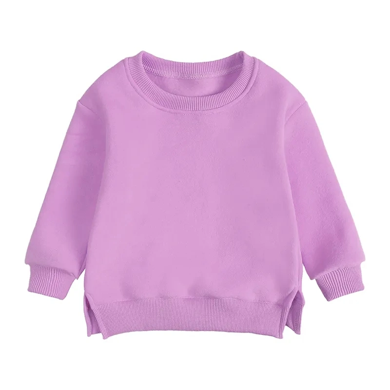 Kleinkind Mädchen Sweatshirts Langarm T-Shirt Baby Crewneck Baumwolle Pullover Kinderbekleidung