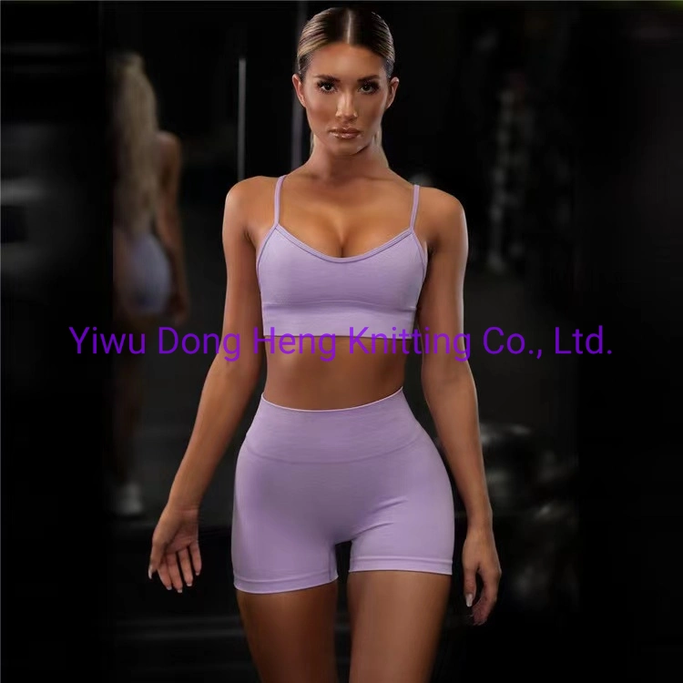 Women Tummy-Control Breathable Yoga Sports Wear Short Gym Wear