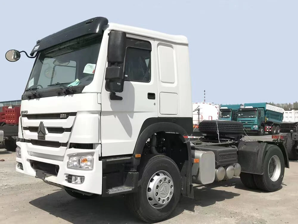 Sinotruk HOWO7 6X4 تحميل شاحنة الفحم تحميل اثنين من غلاية مسطحة حاوية مقطورة تفريغ شاحنة هيكل منخفض بولي منخفضة منخفضة الدمية شاحنة المقطورة