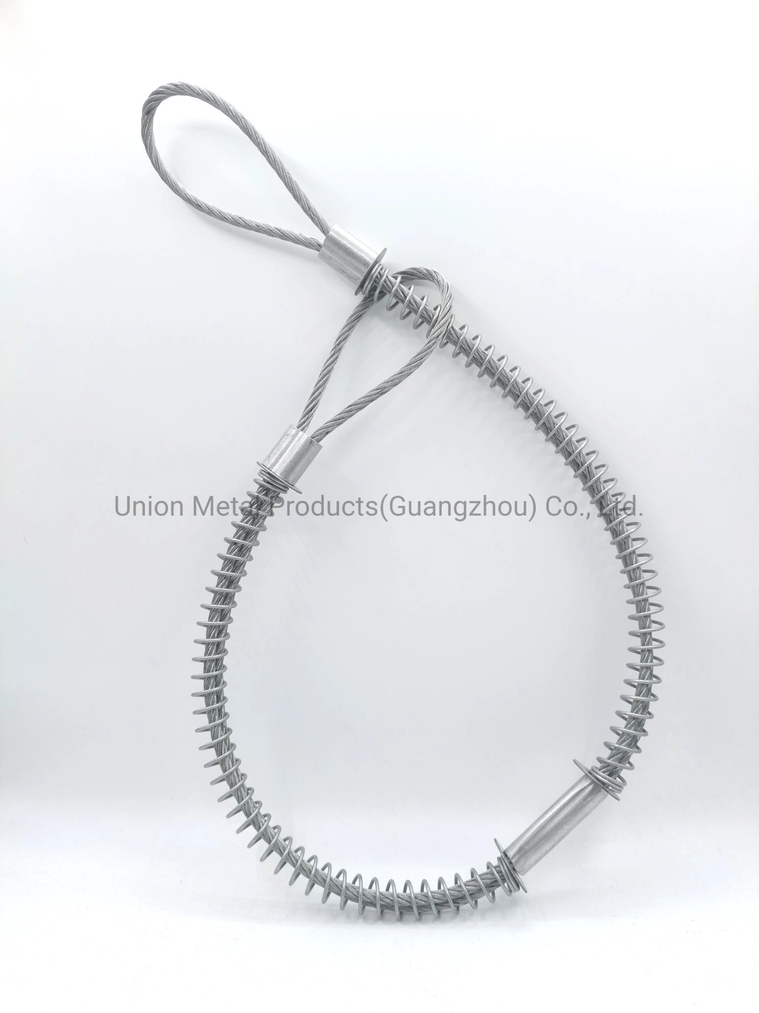 Unión de manguera de acero al carbono galvanizado al servicio de la herramienta de rey el cable de seguridad