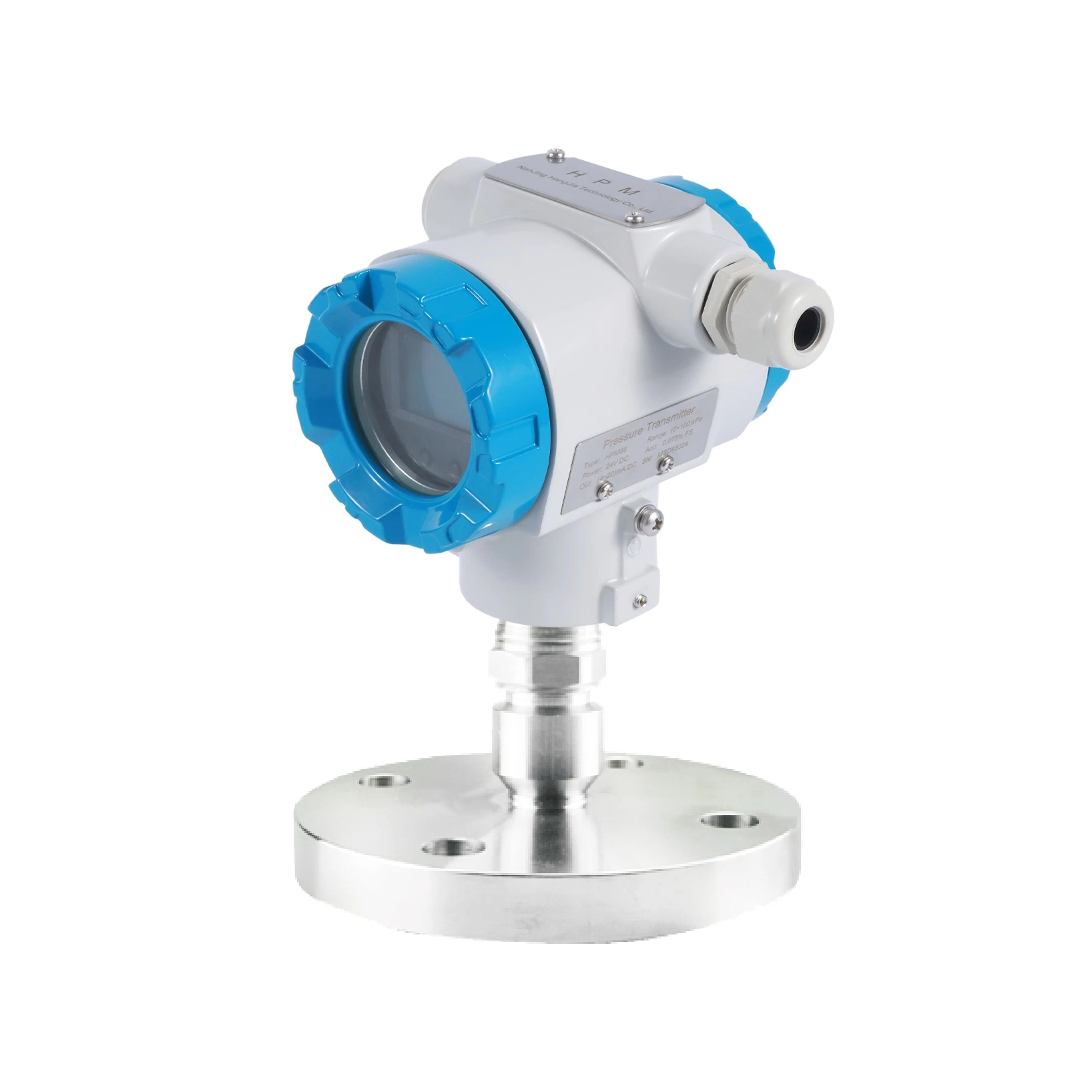 Single Flange D/P Smart Pressure Sensor HART 4-20mA High Accuracy Level Transmitter