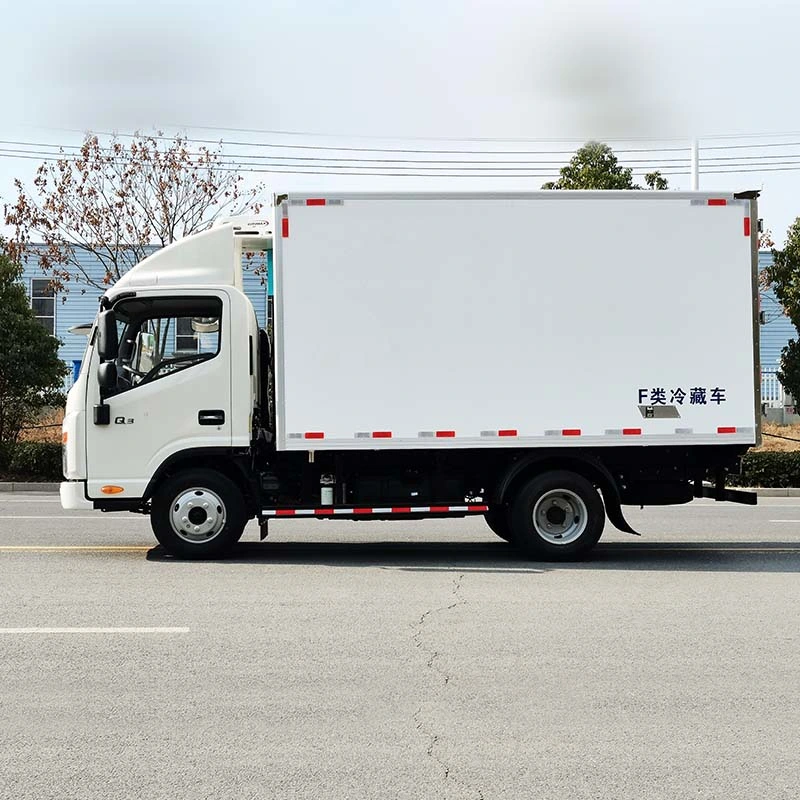 JAC réfrigérateur 4*2 Diesel congélateur boîte fruits de mer 5 tonnes réfrigéré Camion à vendre