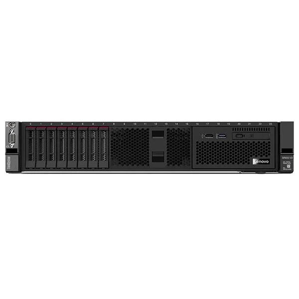 Thinksystem Sr650 V2 2u Computer Server/Intel Xeon 8352V CPU/256g RAM/2X10GB Network Card