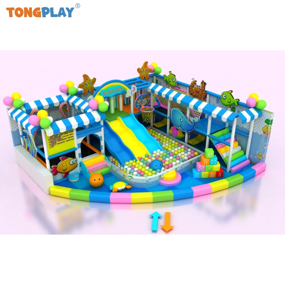 Naughty Castle Customization Indoor Slide Playground Adventure Park Kids Play Center