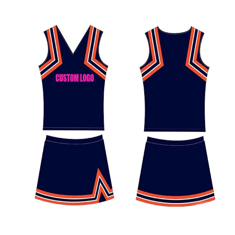 Un material suave niña Dama Cheerleading Sportswear con alta calidad