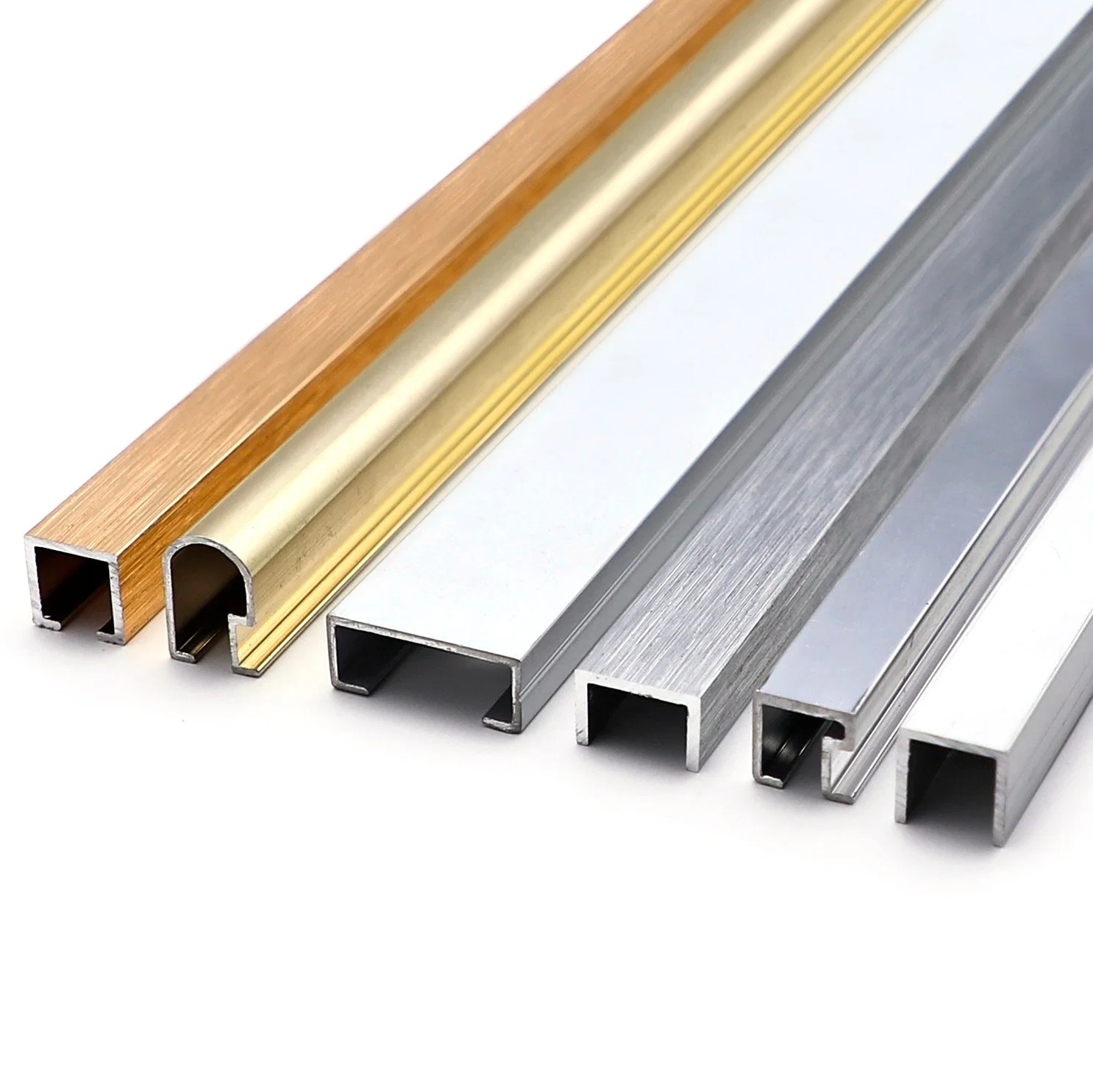 Custom Wholesale Metal Ceramic Aluminium Tile Edging Strip