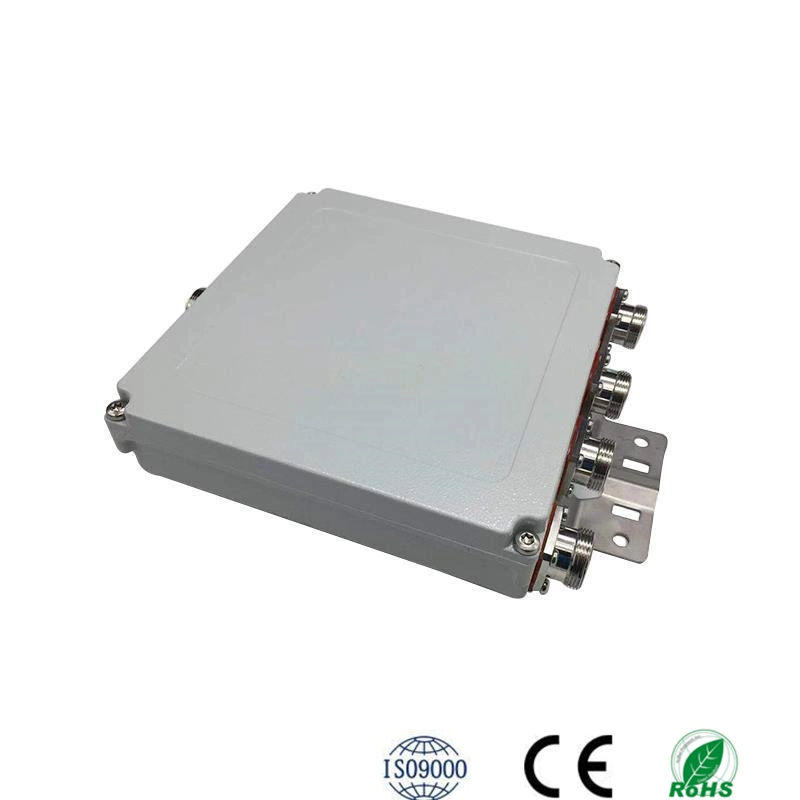 Combinador de RF Topwave Quadplexer 698-2700MHz bajo Multiplexor de Pim combinador de RF