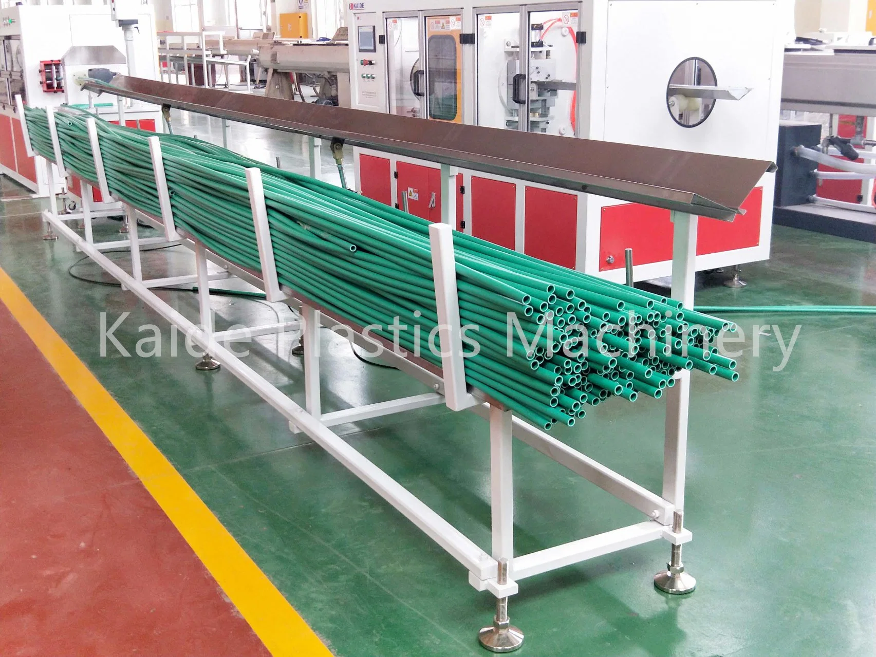 Complete Plastic PPR Pipe Deep Screw Extruder Machine Production Line