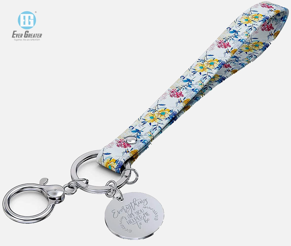 Schlüsselanhänger Lanyard Bling off weiß und ID-Halter