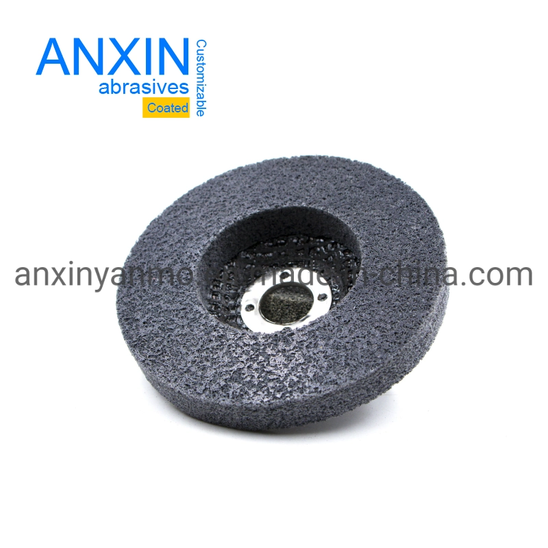 100*16mm Glass Polishing Wheel Non-Woven Unitized Flap Grinding Wheel