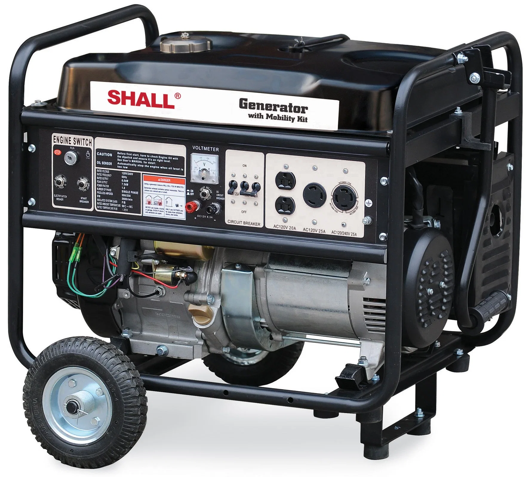 Industrial Portable Gasoline Generators 5kw 6kw 7kw 8kw 9kw 10kw 15kw 20kw Gasoline Generator Price