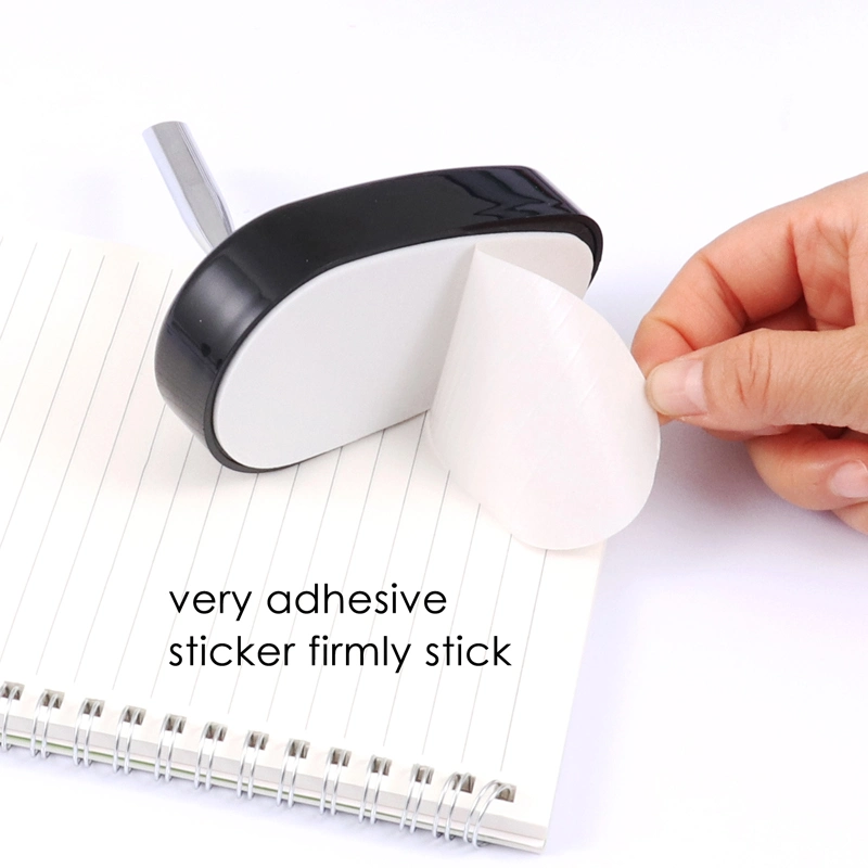 Foska Office Plastic Metal Table Ball Point Pen with Sticker