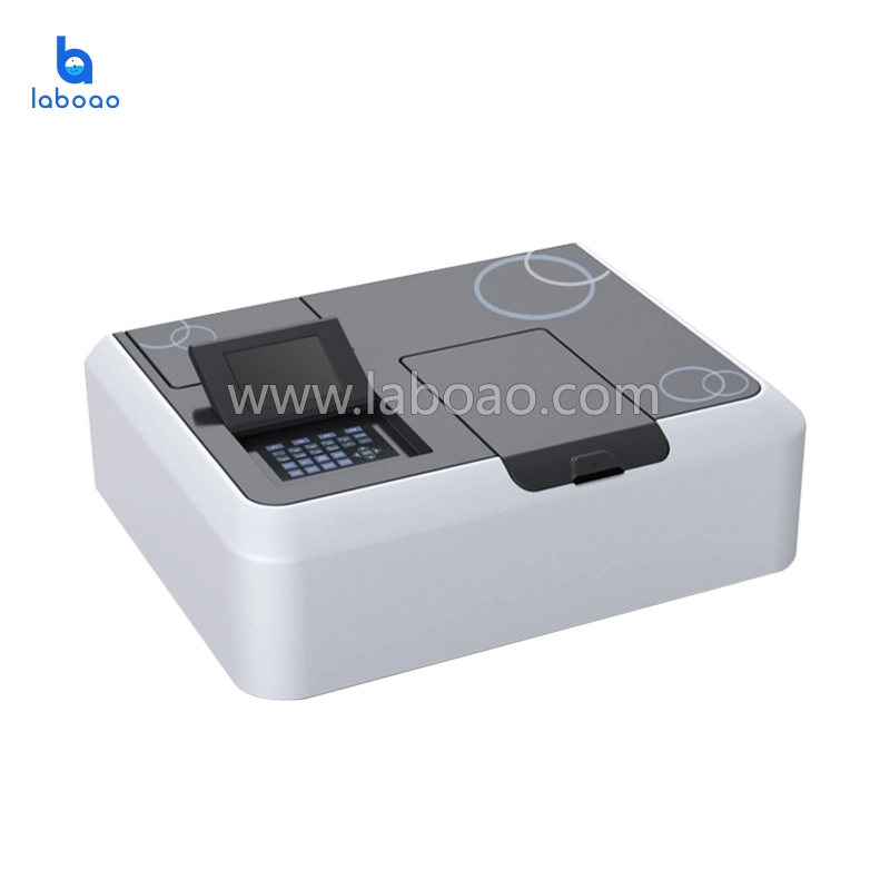 0.5/1/2/4/5nm Adjustable Double Beam Spectrophotometer for Laboratory