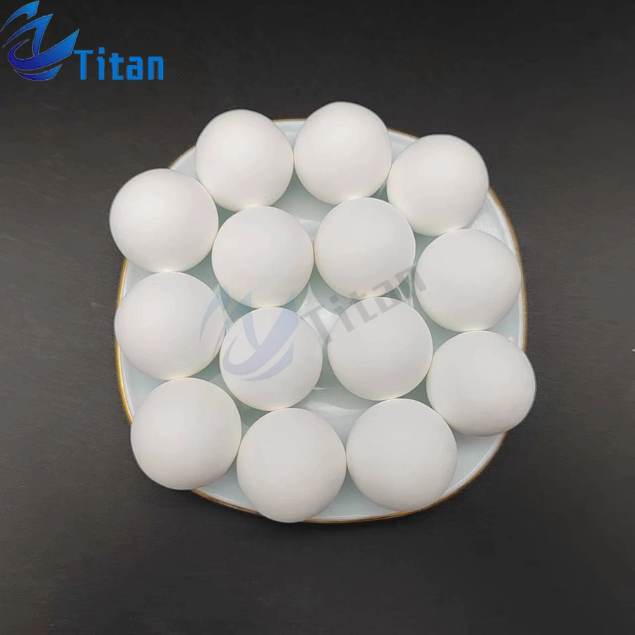 Inert Ceramic Ball 3 mm 6mm 9mm Aluminum Oxide Ceramic Balls Ceramic Catalyst Support Alumina Ceramic Filling Ball as Tower Packing and Catalyst Support